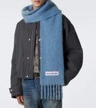 Acne Studios Alpaca, wool, and mohair-blend scarf