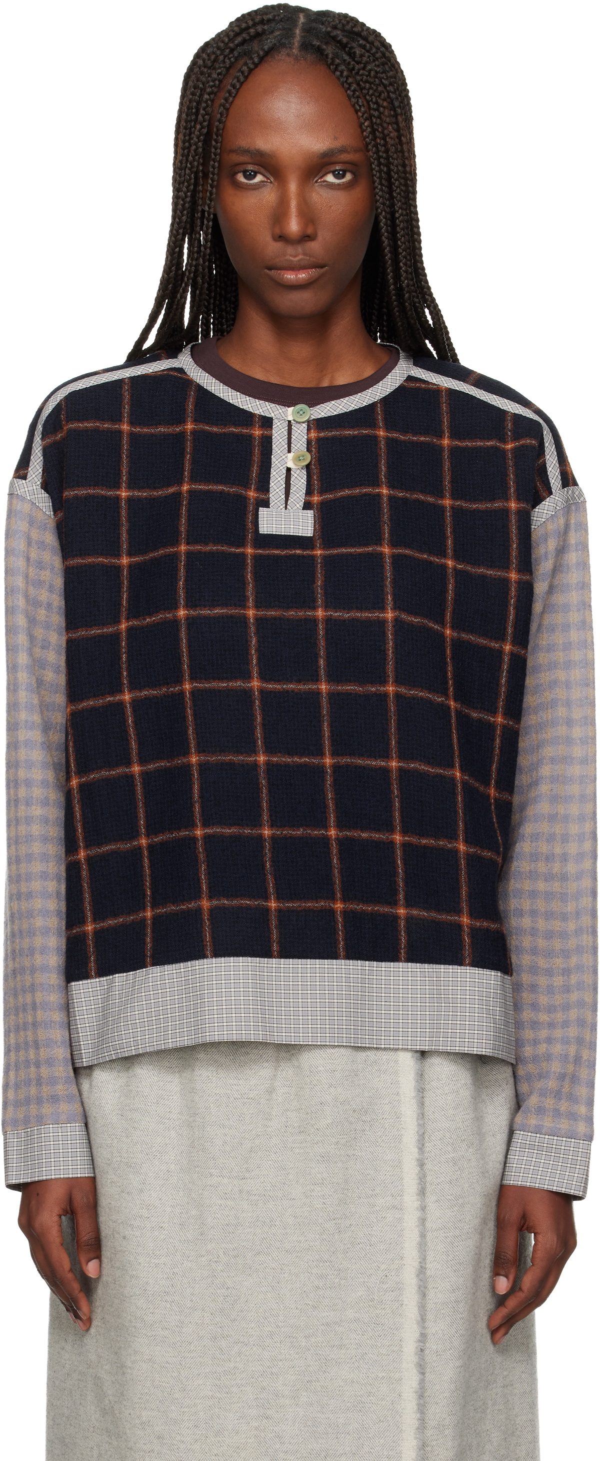 SC103 Navy Pitch Sweater