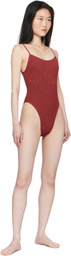 Bond-Eye Burgundy Low Palace Swimsuit