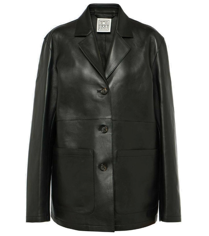 Photo: Toteme Leather jacket