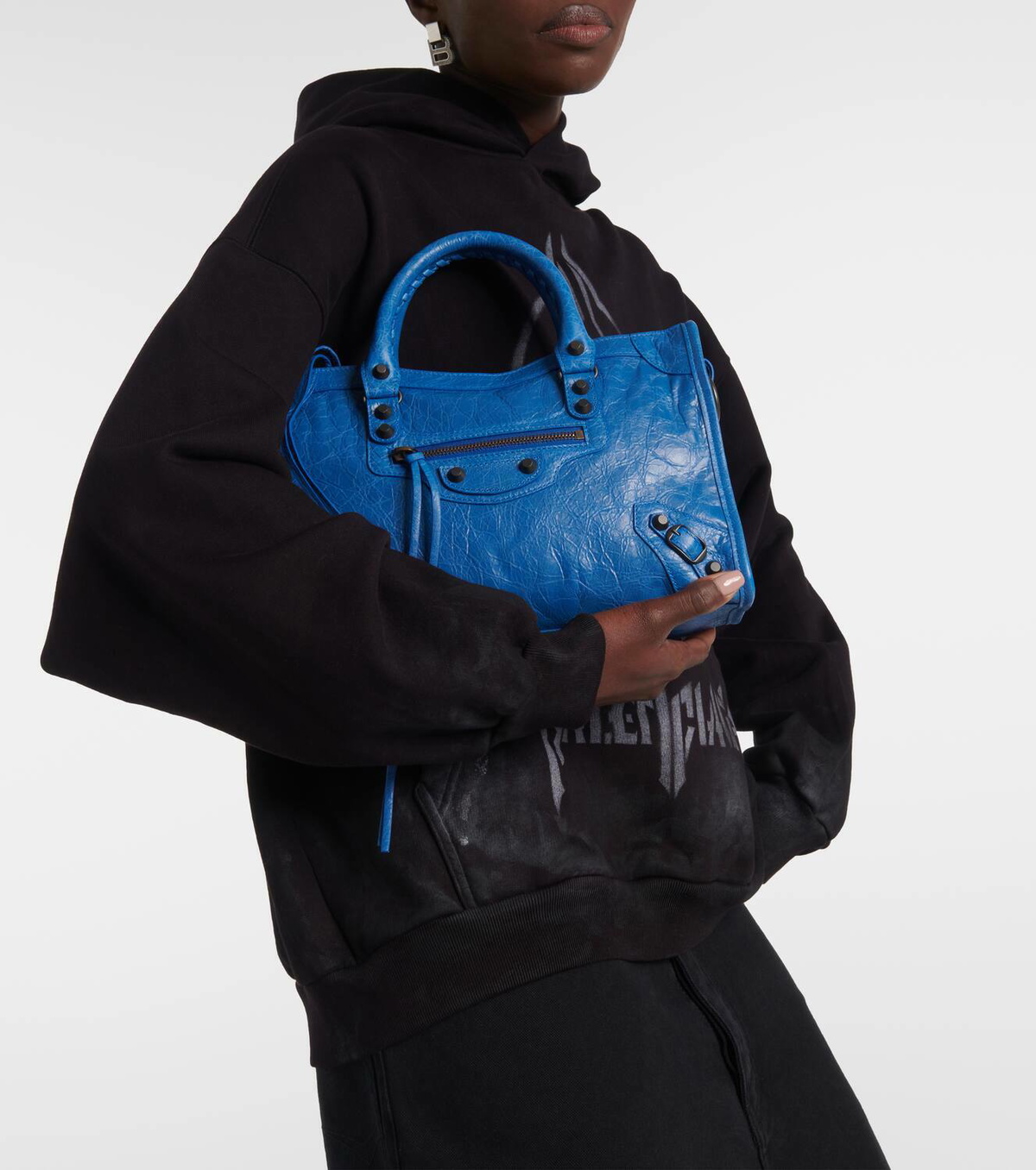 Balenciaga Le City Small leather tote bag Balenciaga