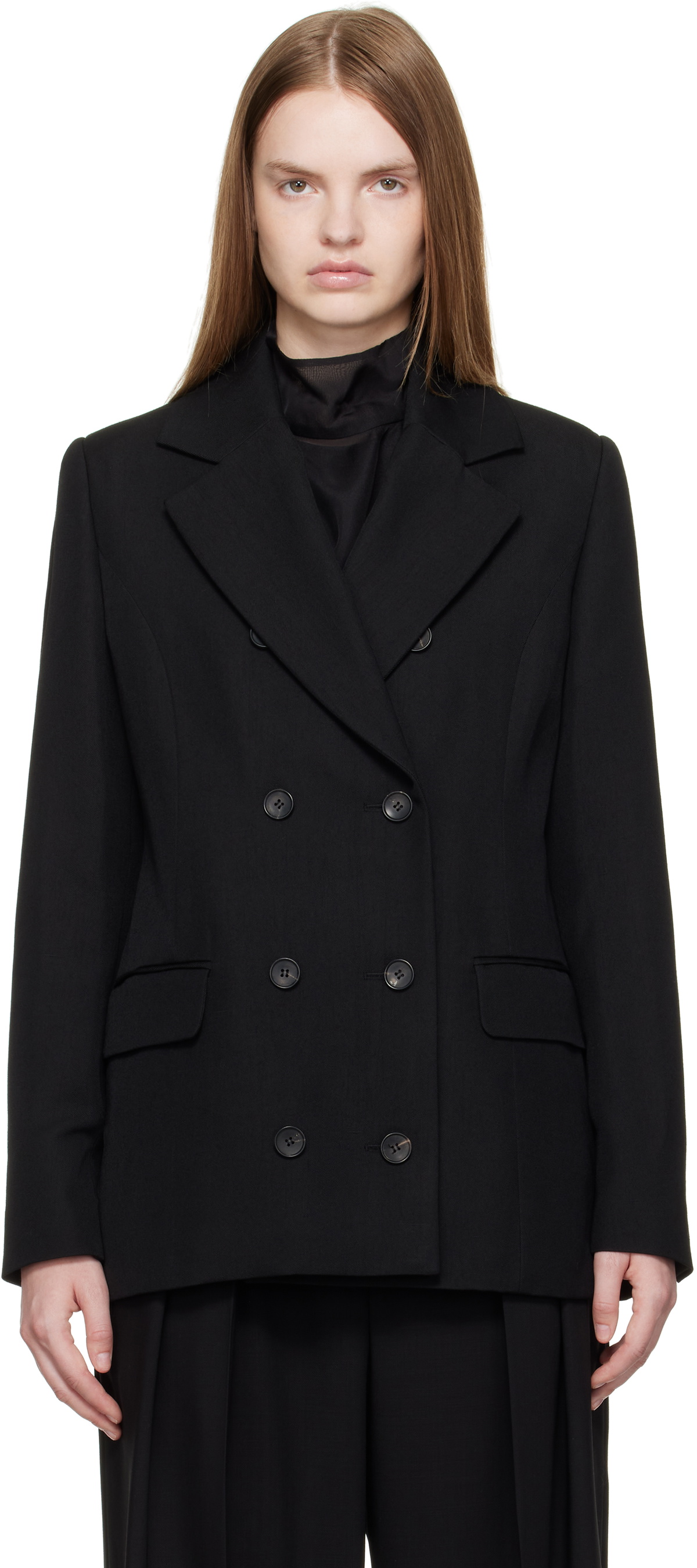 La Collection Black Philippa Blazer