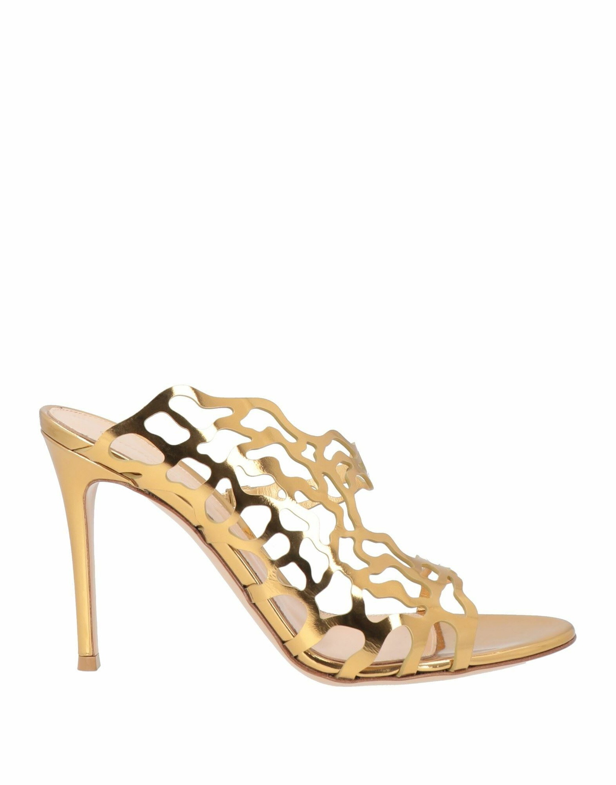 Gianvito Rossi Womens Sandals in Gold