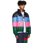 Kenzo Reversible Navy Down Puffa Jacket