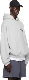 Fear of God ESSENTIALS Gray Fleece Hoodie