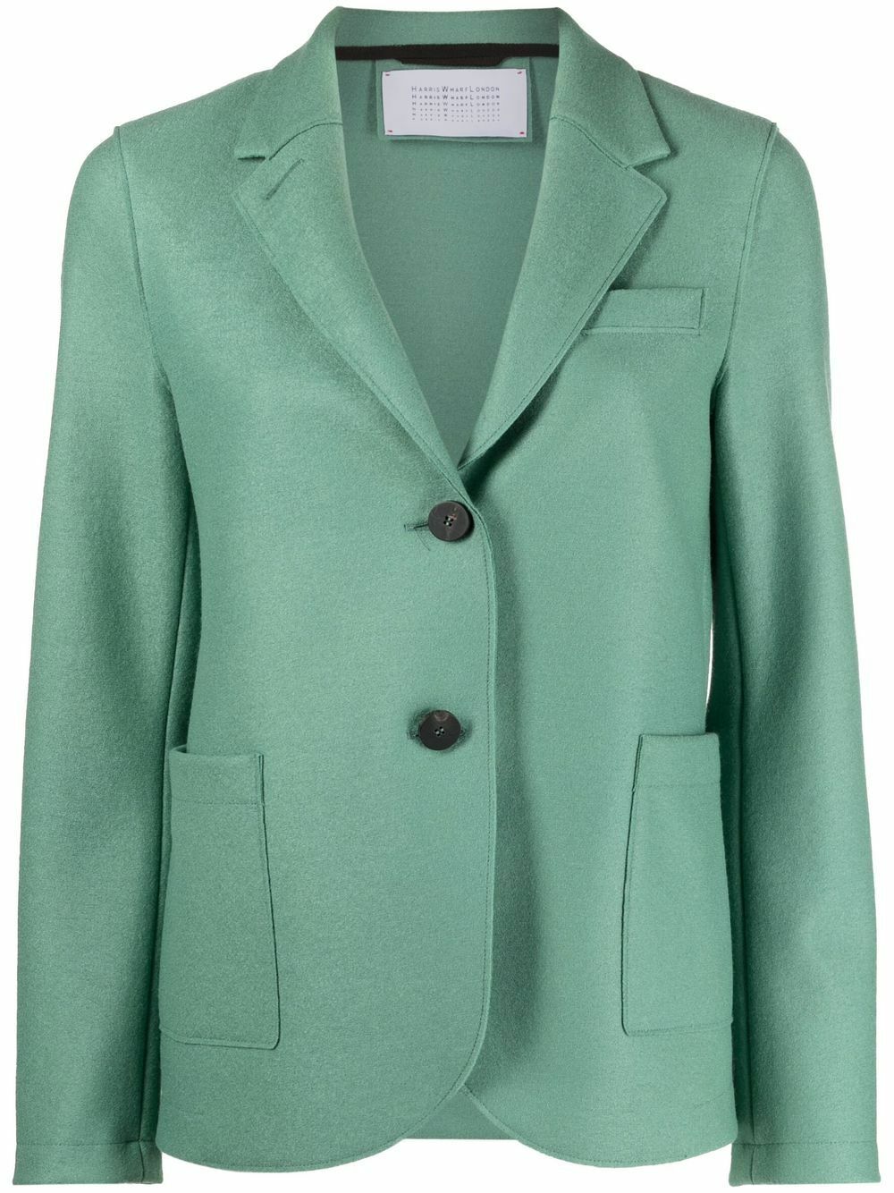 HARRIS WHARF LONDON | Pressed Wool Overcoat