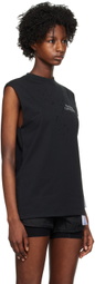 Satisfy Black MothTech Tank Top