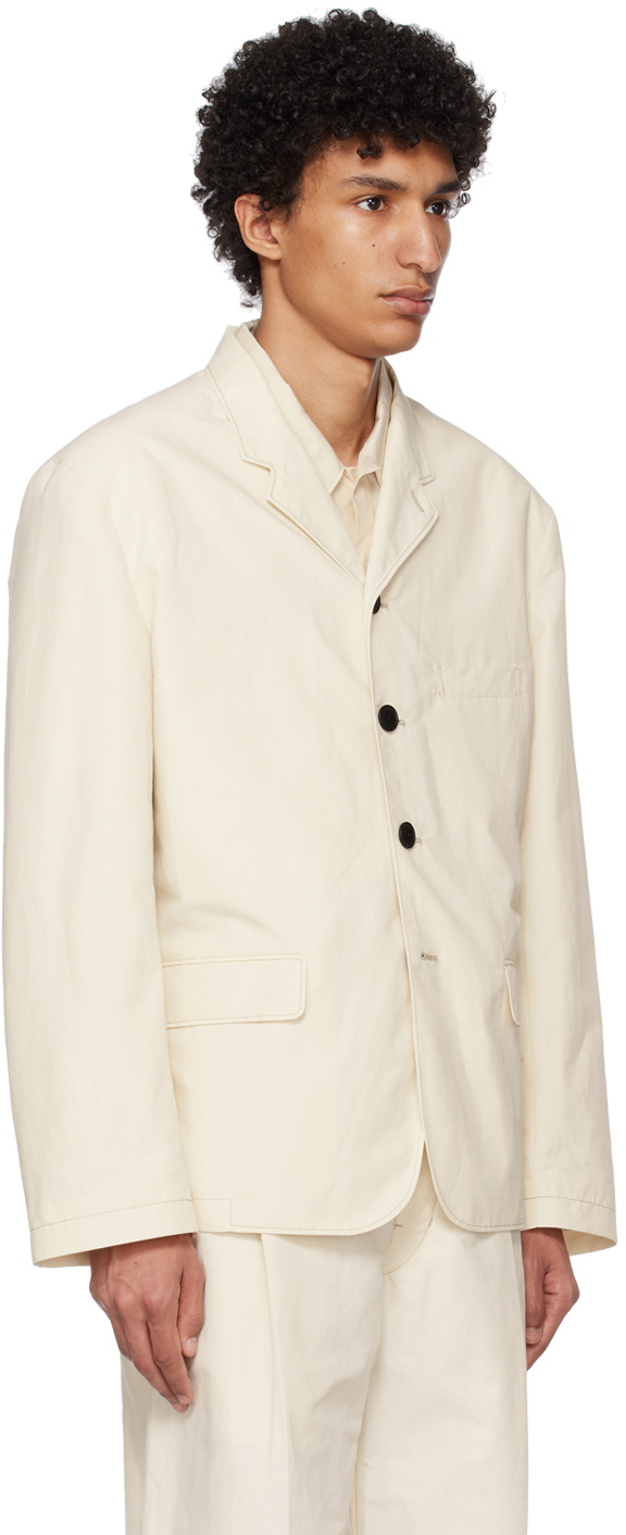 LEMAIRE Off-White Short Blazer Lemaire