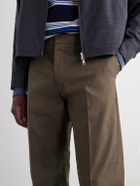 Paul Smith - Straight-Leg Cotton-Twill Chinos - Brown