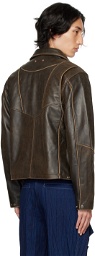 Andersson Bell Brown Dreszen Leather Jacket
