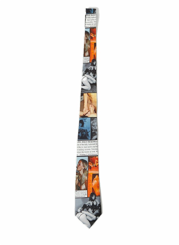 Photo: Ninamounah - Newspaper Tie in Grey