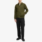 Barbour Men's TO KI TO Paxman Zip Cardigan in Dark Olive