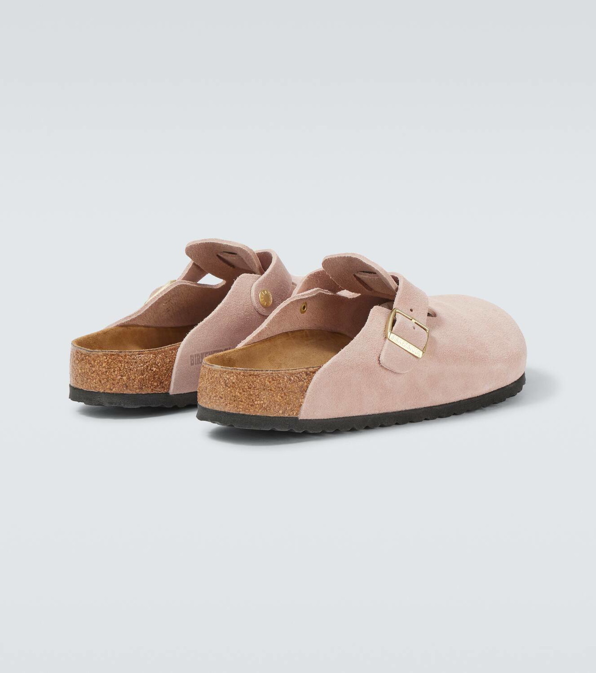 Birkenstock Boston Leve suede clogs