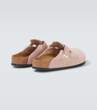 Birkenstock Boston Leve suede clogs
