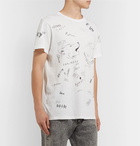 Isabel Marant - Zafferh Printed Cotton-Jersey T-Shirt - White