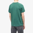 YMC Men's Television Raglan T-Shirt in Green