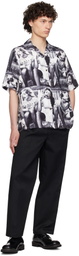 WACKO MARIA Black & White Ellen Von Unwerth Shirt