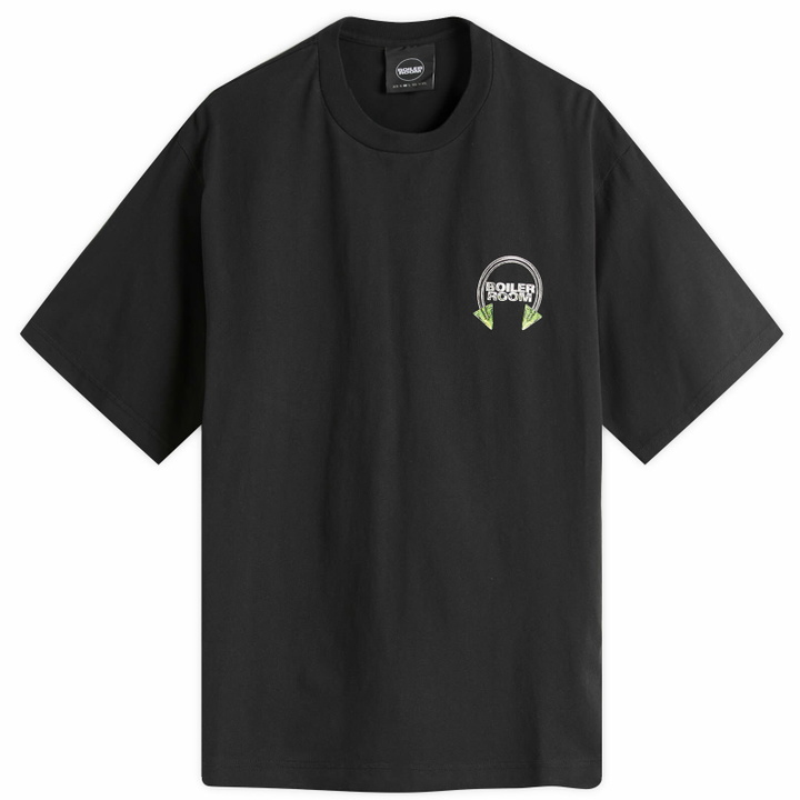 Photo: Boiler Room Men's Piercing T-Shirt in Black