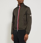 Moncler - Striped Shell Bomber Jacket - Green