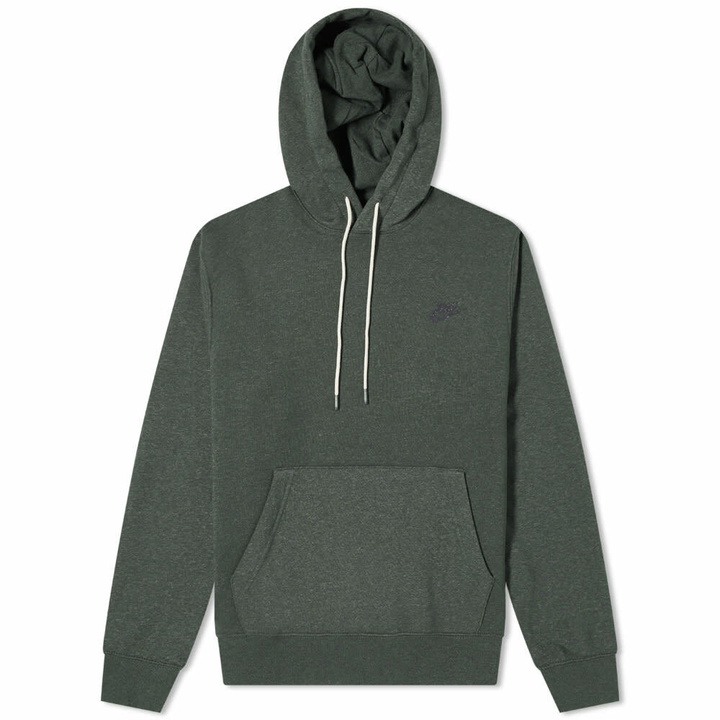 Photo: Nike Men's Grind Popover Hoody in Galactic Jade/Smoke Grey