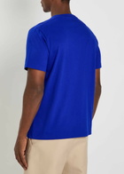 Canada Goose Vantage Logo-embroidered Cotton T-shirt Blue