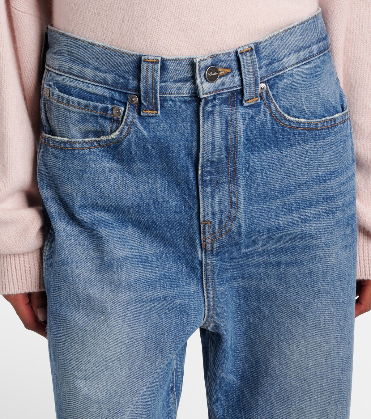 Khaite Bonnie straight jeans