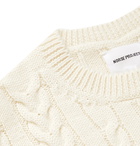 Norse Projects - Arild Cable-Knit Wool Sweater - Neutrals