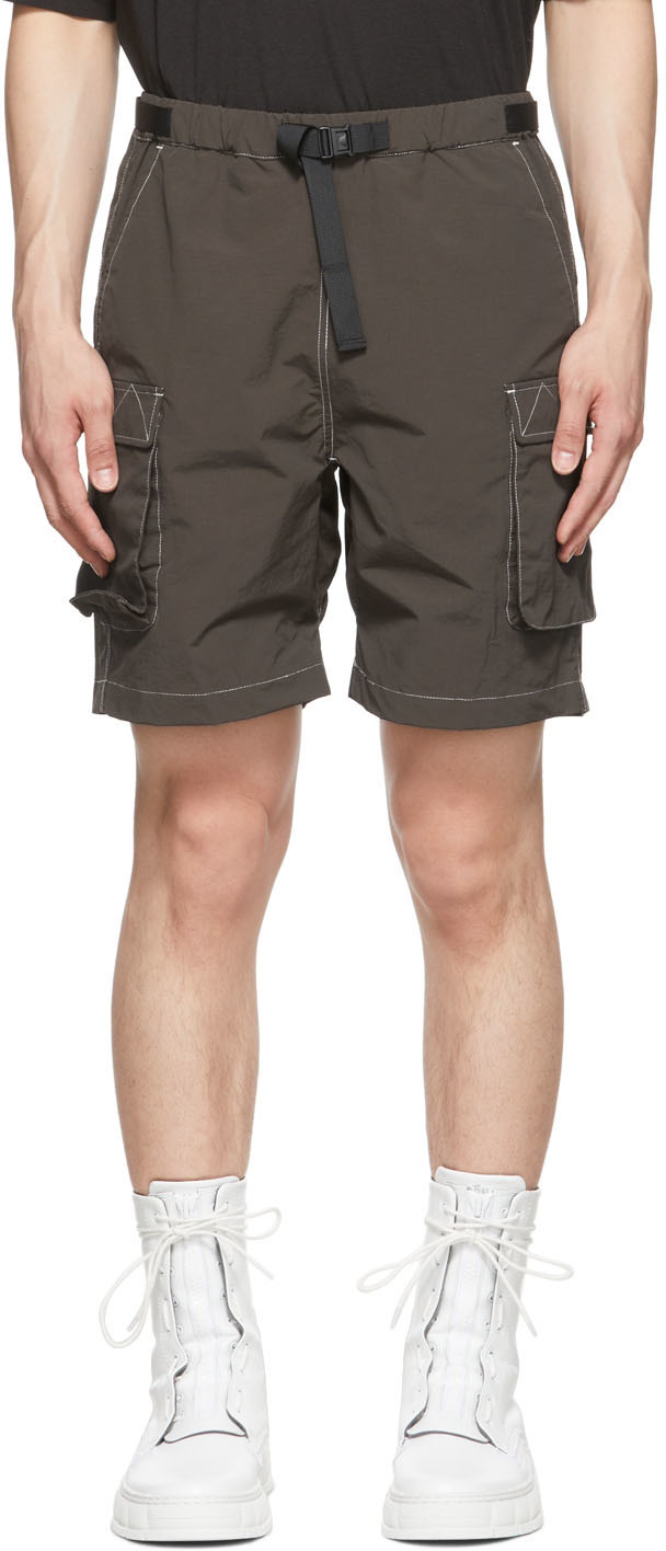 Satta Grey Nylon Shorts Satta
