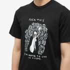 Fucking Awesome Men's Fuck This T-Shirt in Black