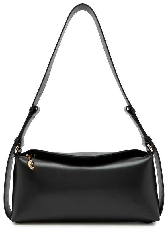 Photo: Erdem East West Bloom Leather Shoulder bag - Black - One Size