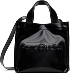 Acne Studios Black Mini Logo Tote