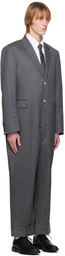 Thom Browne Gray Sport Coat Jumpsuit