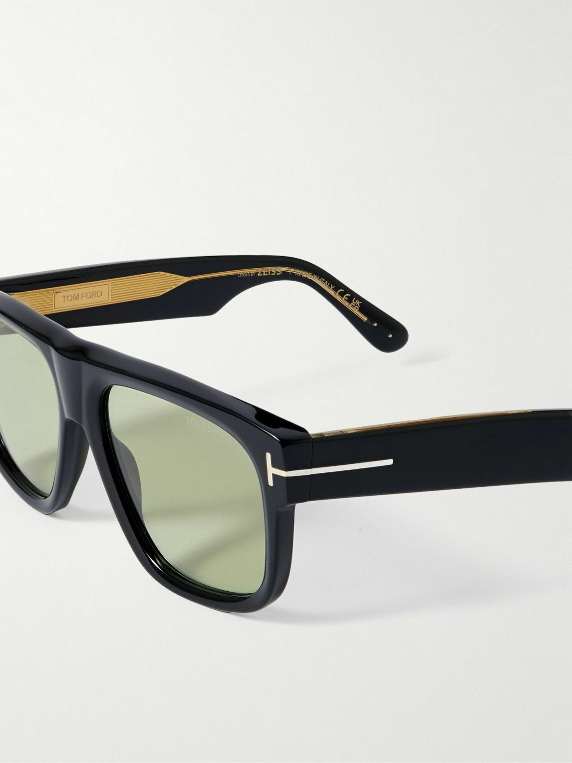 TOM FORD EYEWEAR Icon スクエアフレーム アセテート サングラス TOM FORD EYEWEAR スクエアフレーム アセテート サングラス