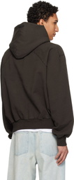 Fear of God Brown Classic Half Raglan Hoodie