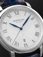 Montblanc - Star Legacy Automatic 42mm Stainless Steel and Alligator Watch, Ref. No. 119956