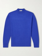 Jil Sander - Boiled Wool Sweater - Blue