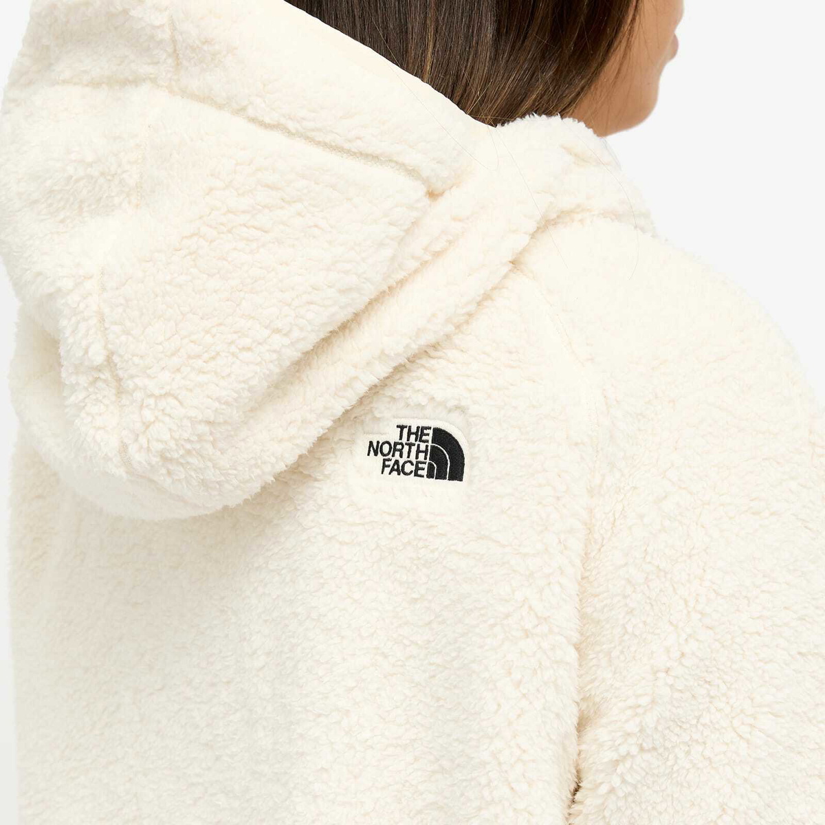 The North Face Womens Campshire Bomber Fleece in White