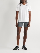 Nike Training - Pro Logo-Print Dri-FIT Shorts - Gray
