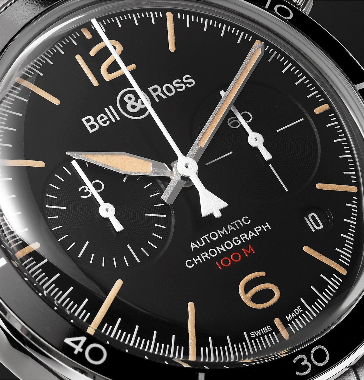 Bell Ross BR V2 94 Heritage Chronograph 41mm Stainless Steel