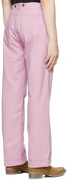 Levi's Vintage Clothing Pink '20s Chino Trousers