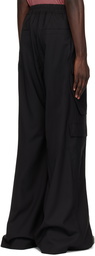 Rick Owens Black Porterville Cargobelas Cargo Pants