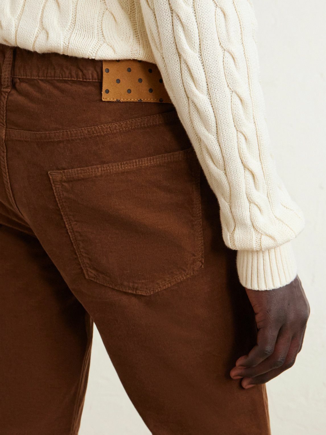 Massimo Alba - Alunga Straight-Leg Cotton-Corduroy Trousers - Brown