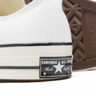 Converse Chuck Taylor 1970s Vintage Ox Sneakers in White/Black/Egret