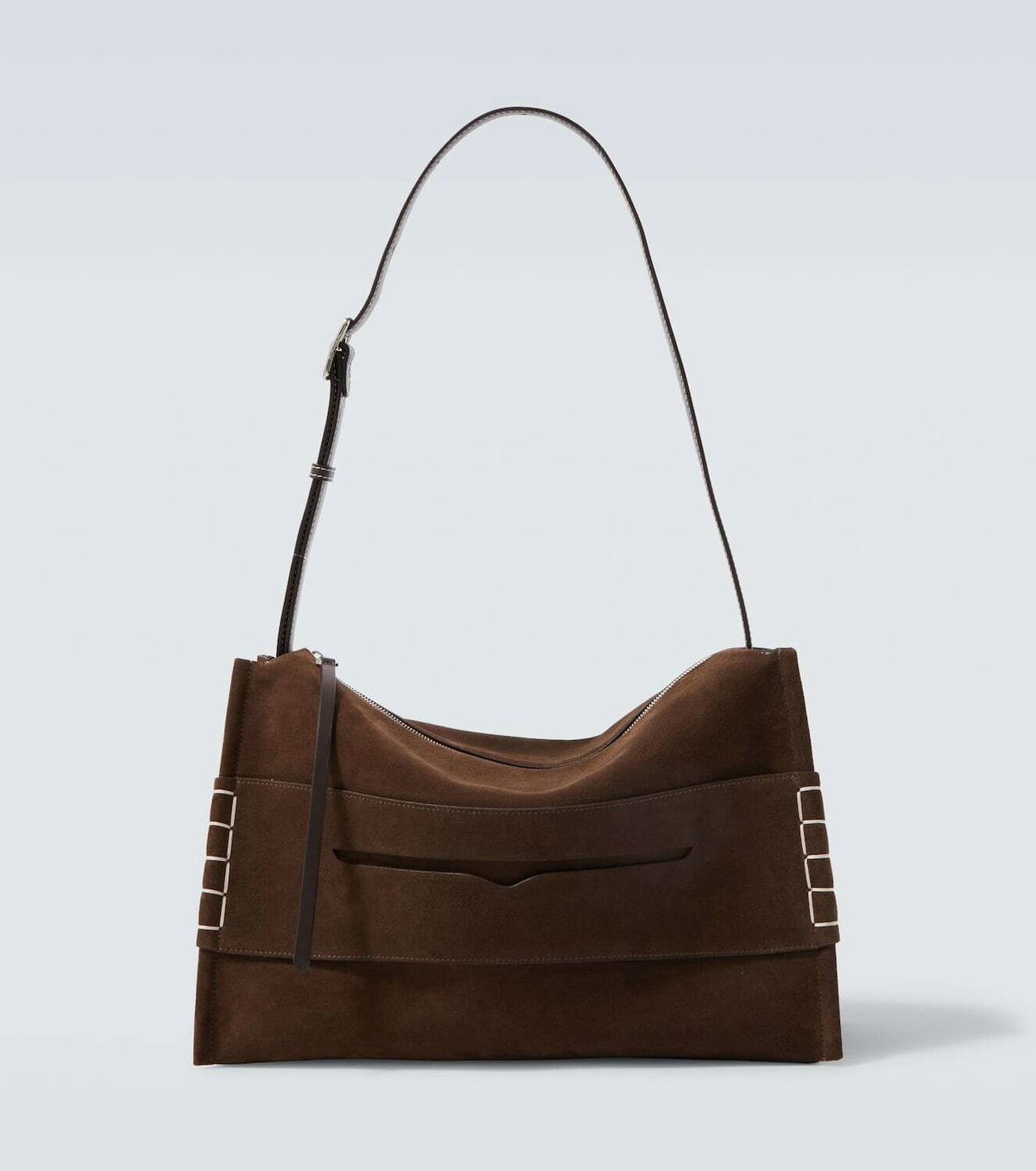 JW Anderson Loafer suede shoulder bag