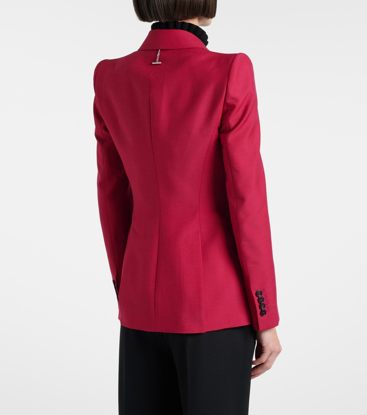 McQueen Wool and mohair blazer