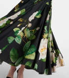 Giambattista Valli Floral cotton poplin maxi dress