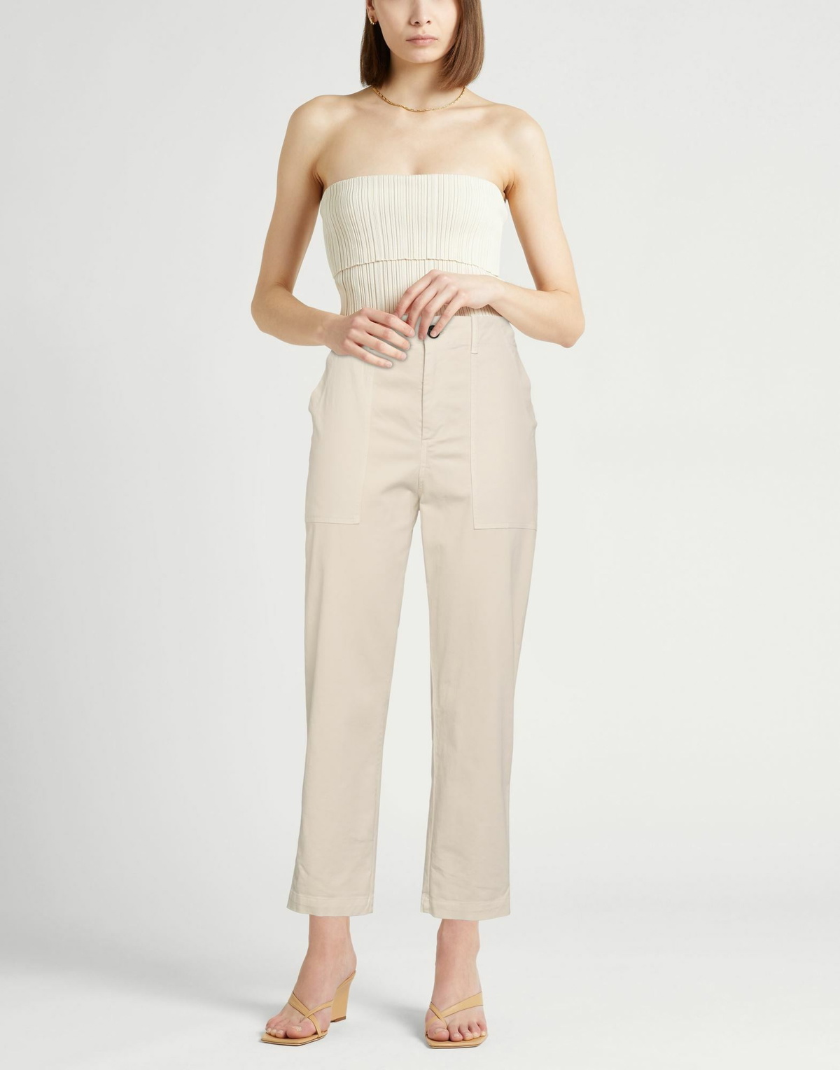 Jucca Womens Pants in Beige
