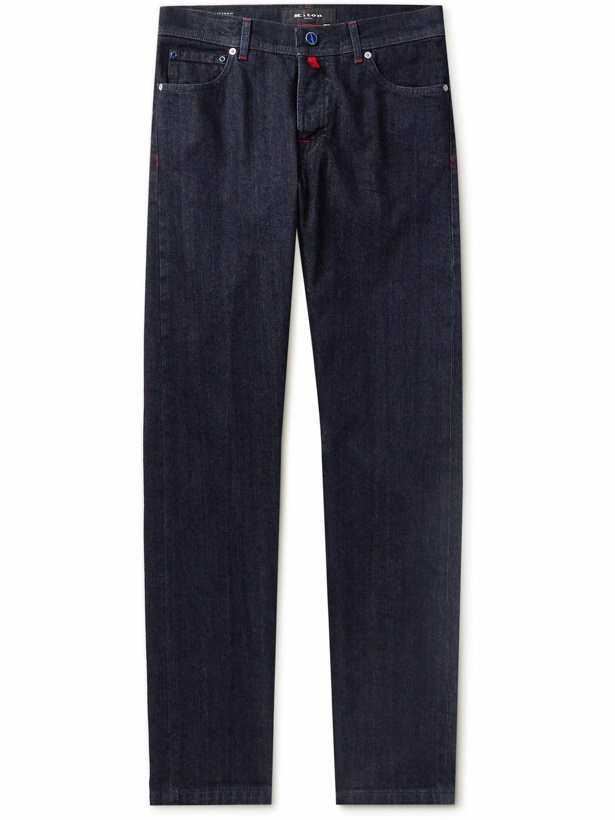 Photo: Kiton - Straight-Leg Jeans - Blue