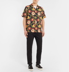 Saturdays NYC - Camp-Collar Floral-Print Lyocell Shirt - Black