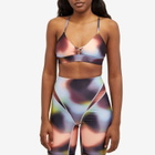 P.E Nation Women's Cyper Sports Bra in Blur Print